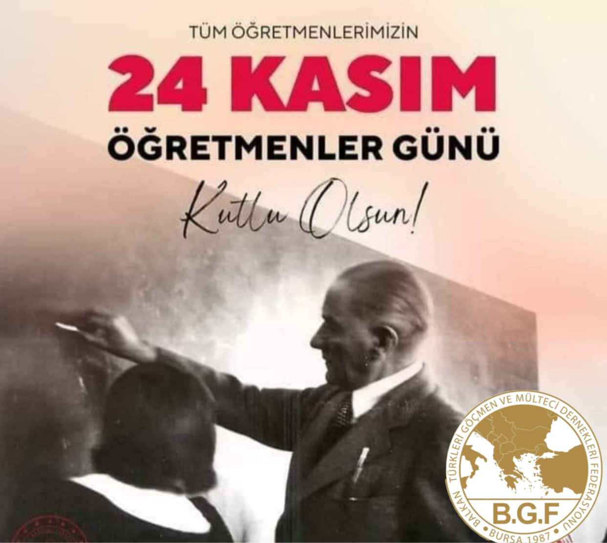 24 Kasım Öğretmenler Günü Kutlu Olsun💐💐